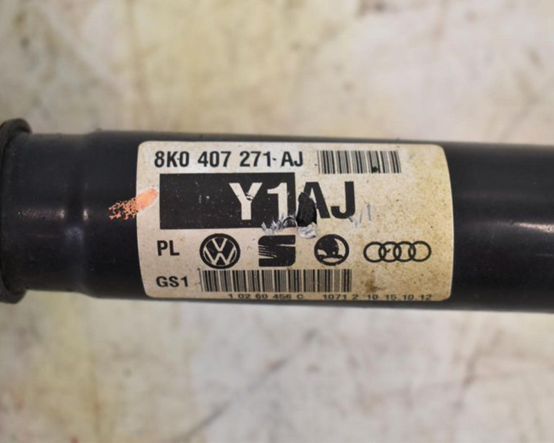 2012 Audi A5 Axle Shaft, Front-Rear Axle, FWD, (2.0L) - Image 2