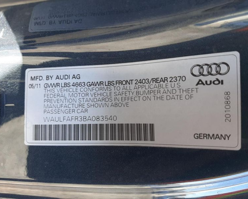 2012 Audi A5 Headlight, Halogen LH - Image 14