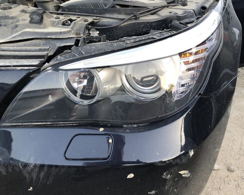 2010 BMW 5 Series Headlight, Halogen, RH