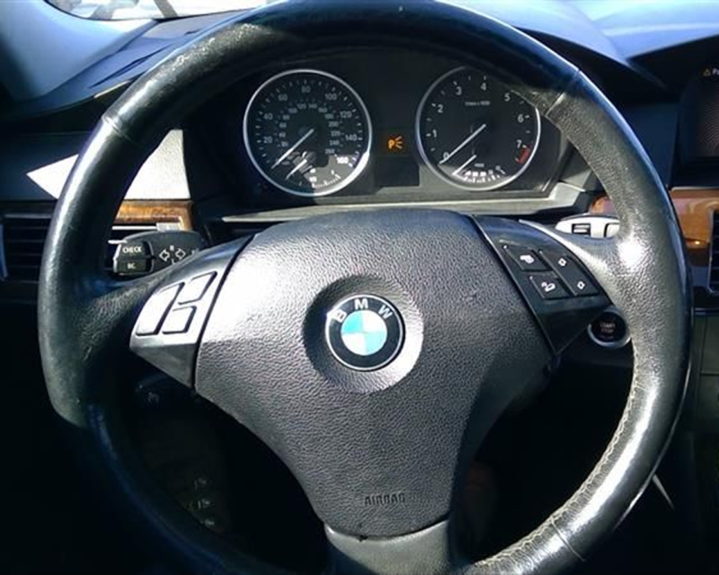 2010 BMW 5 Series Steering Column, Floor Shift, Xi (AWD), adaptive cruise