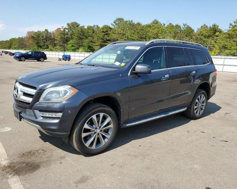 2015 Mercedes GL Class Steering Column, 166 Type, GL450, memory, w/o adaptive cruise; heated steering wheel, lane keep assist - Image 2